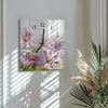 Tulup Glasuhr Wanduhr Küchenuhr Echt-Glas 30x30 cm Modern Produktbild-Vorschau 3