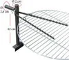 Grillrost für Feuerschale Ø40cm verchromter Rost Produktbild-Vorschau 5