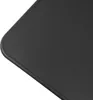 A close-up view of the corner of a black metal plate, likely a hearth plate or oven tray. Produktbild-Vorschau