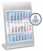 Tischkalender 2027 mit Metallaufsteller magnetisch Produktbild-Vorschau 1