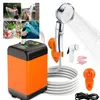 Tragbare Campingdusche Camping Dusche Akku mit Pumpe Produktbild-Vorschau 3