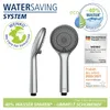 WENKO sprchová hlavice WATERSAVING Kulatý Ø9,6 cm Sprchová Náhled obrázku produktu 2