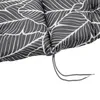 Housse pour fauteuil à haut dossier - BLÄTTER en gris Voir les images du produit 4