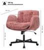 Chenille-Bürostuhl mit breiter Sitzfläche und verstellbaren Produktbild-Vorschau 7