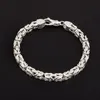Armband ca.3mm Königskette vierkant glänzend Silber 925 Produktbild-Vorschau 5