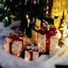 CCLIFE LED Geschenkbox 3er Set Netzstecker Weihnachten Produktbild-Vorschau 6