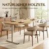 Plateau de bureau en bois massif FLEXISPOT, fabriqué en Voir les images du produit 2