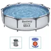 Bestway Steel Pro MAX Swimmingpool-Set 305x76 cm Produktbild-Vorschau 1
