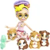 Mattel - Enchantimals Family Toy Set Purple Hair Doll Produktbild-Vorschau 6