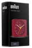 Braun BC 02 R Réveil à quartz rouge Voir les images du produit 4