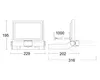 Steinel XLED ONE SENSOR ANT LED-Strahler Produktbild-Vorschau 14