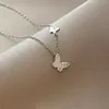 Náhrdelník Zircon Butterfly - Elegantný Strieborný Šperk Náhľad obrázku produktu 3