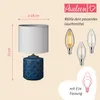 Paulmann Paulmann Pauleen Tischleuchte Glowing Midnight E14 Produktbild-Vorschau 5
