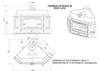 Insert de cheminée à bois PRITY ATC – 14,2 kW, porte en Voir les images du produit 2