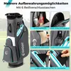 Torba golfowa COSTWAY, lekka torba na wózek golfowy z Podgląd zdjęcia produktu 6