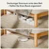 FLEXISPOT Massivholzbett 160x200cm aus Gummibaumholz, Produktbild-Vorschau 8
