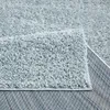 Shaggy Hochflor Teppich Wohnzimmer - 160x230 cm - Türkis - Produktbild-Vorschau 6