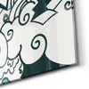 DEQORI Glasbild Echtglas 100x50 cm 'Urbaner Doodle-Mix' Produktbild-Vorschau 5