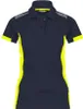 DASSY Poloshirt VERACRUZ Women Gr. L  blau/gelb Produktbild-Vorschau 4