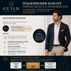 Guild Herren Sommer Sakko - Super Slim Fit – Leichtes Produktbild-Vorschau 3