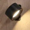 LED Akku Wandlampe Schwarz 360° mit Magnet Warmweiß 3 Produktbild-Vorschau 3