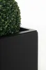 VIVANNO Pflanzkübel Fiberglas BLOCK Würfel, Anthrazit matt Produktbild-Vorschau 6