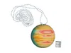 Planeten Kette Pluto Halskette Miniblings 80cm Sonnensystem Produktbild-Vorschau 2