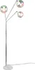 TRIO-Leuchten Stehleuchte PAXTON BHT 67x200x30 cm silber Produktbild-Vorschau 1