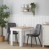 Chaise Salle à Manger Lot de 4 Gris Design Moderne Chaises Voir les images du produit 2