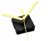 A close-up shot of a clock movement with golden hands against a white background. Produktbild-Vorschau