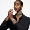 Swarovski Damen Constella Drop-Ohrhänger, Rundschliff, Produktbild-Vorschau 5