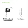 Braun MultiMix 2 handmixer, zwart – 500W, SlowStart, 4 Productafbeelding-voorbeeld 8