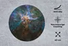 MuchoWow® Mauspad Mousepad Galaxie - Sterne - Farben 40x40 Produktbild-Vorschau 2