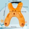 Cuscino da viaggio per bambini – Cuscino a forma di H per Anteprima dell’immagine prodotto 2