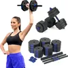 Nastavitelná sada činek Gymtek 40kg - 2x úchyty na činky + Náhled obrázku produktu 1
