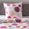 Traumschlaf Seersucker Bettwäsche Kreise bunt 135x200 cm + Produktbild-Vorschau 3