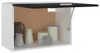 vidaXL Hängeschrank Lyon Schwarz 60x31x40 cm Holzwerkstoff Produktbild-Vorschau 3