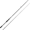 A black fishing rod is shown against a white background. Produktbild-Vorschau
