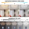 58W Herz LED Deckenleuchte mit RGB Backlamp, Dimmbare mit Produktbild-Vorschau 6