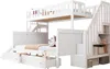 MODFU Etagenbett 90x200/140x200cm mit Rutsche und 2 große Produktbild-Vorschau 6