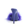 POISE-501F Damen Slipper von Fabulicious, Blau  , EU 40, US Produktbild-Vorschau 4