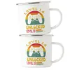 Level 14 Unlocked Level 15 Loading Emaille Tasse 14. Produktbild-Vorschau 2