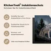 KitchenYeah© Herdabdeckplatte Wolf - Tier - Wald , 81x52cm, Produktbild-Vorschau 6