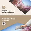 KitchenYeah© Herdabdeckplatte Rosa Blumen aus der Umgebung Produktbild-Vorschau 2