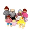 Marionnettes en bois - Famille avec 7 figurines Voir les images du produit 4