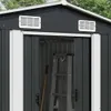 vidaXL Abri de jardin anthracite 257x779x181 cm Acier Voir les images du produit 2