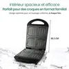Emerio appareil à sandwich XXL – pour 4 sandwichs – sans Voir les images du produit 8