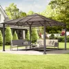 Gartenpavillon 4x4 m wasserdicht ALU Deluxe Pavillon mit 4 Produktbild-Vorschau 5