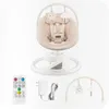 MoMi PEARL – detská hojdačka s Bluetooth, otočným sedadlom Náhľad obrázku produktu 7