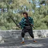 Scultura decorativa Wakizashi 77 cm con supporto e cintura Anteprima dell’immagine prodotto 10